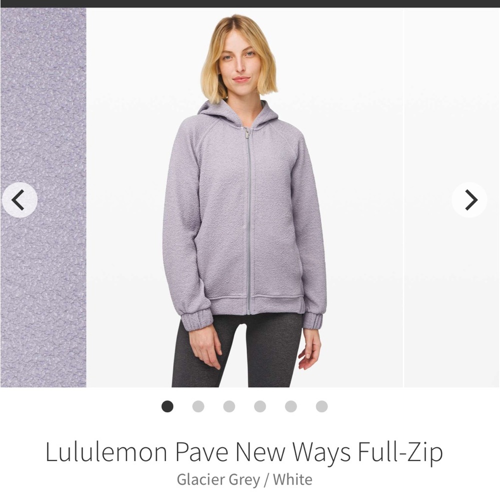Lululemon zip up hoodie